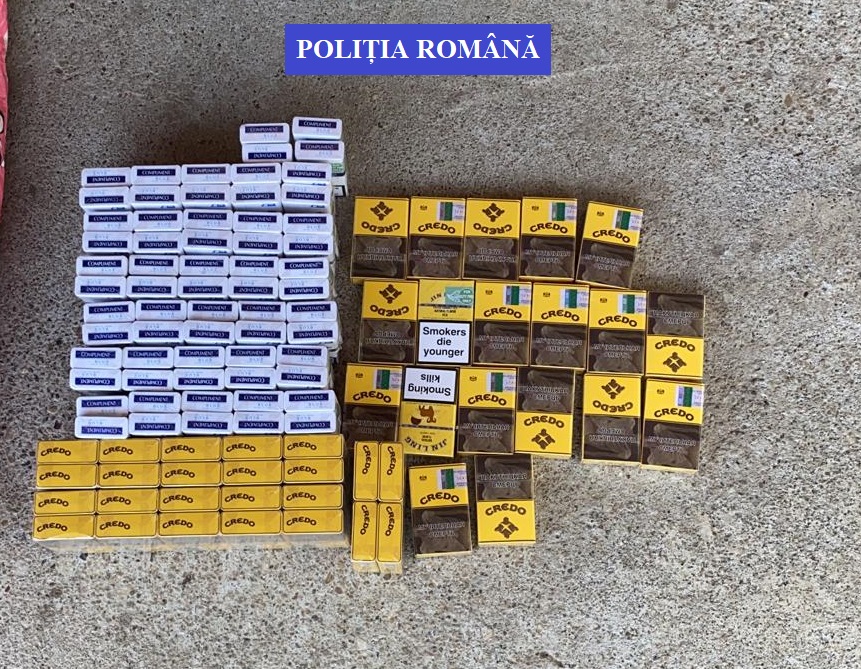 Țigări de contrabandă vândute de o femeie de 65 de ani
