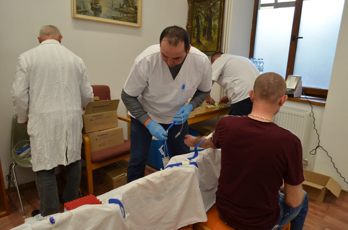 Acțiunea de donare de sânge de la Carei  s-a bucuart de succes