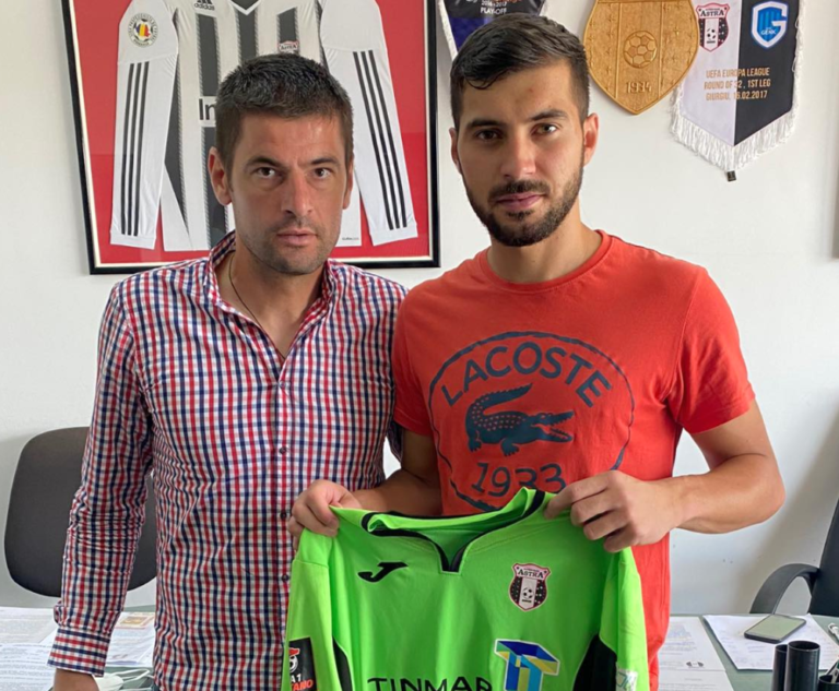 Liga a 2-a. Un sătmărean va apăra poarta fostei campioane, Astra Giurgiu