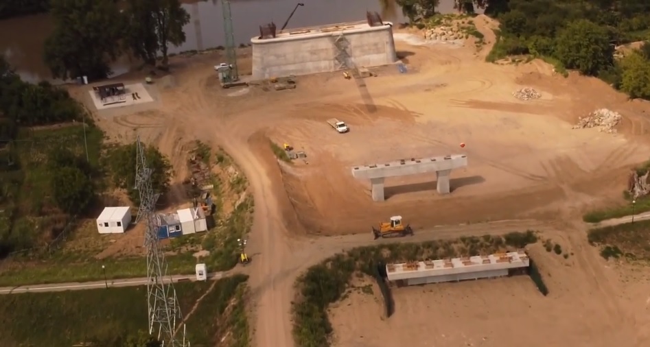 VIDEO. Lucrările la al treilea pod, în grafic