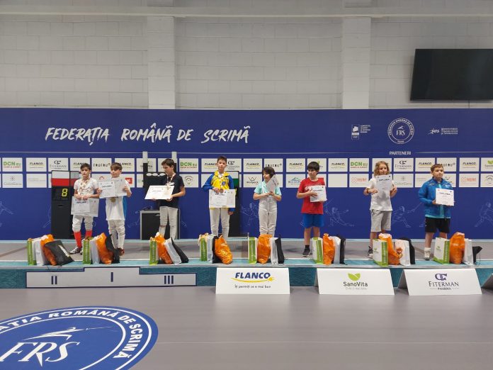 Nicolae Boitor pe șase la Naționalele de floret U 11