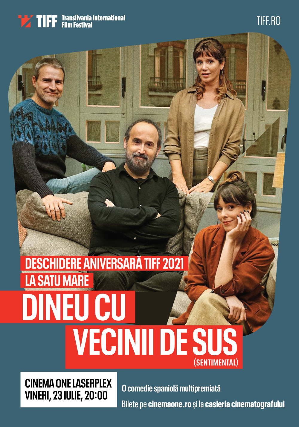 “Dineu cu vecinii de sus”, în premieră pe 23 iulie