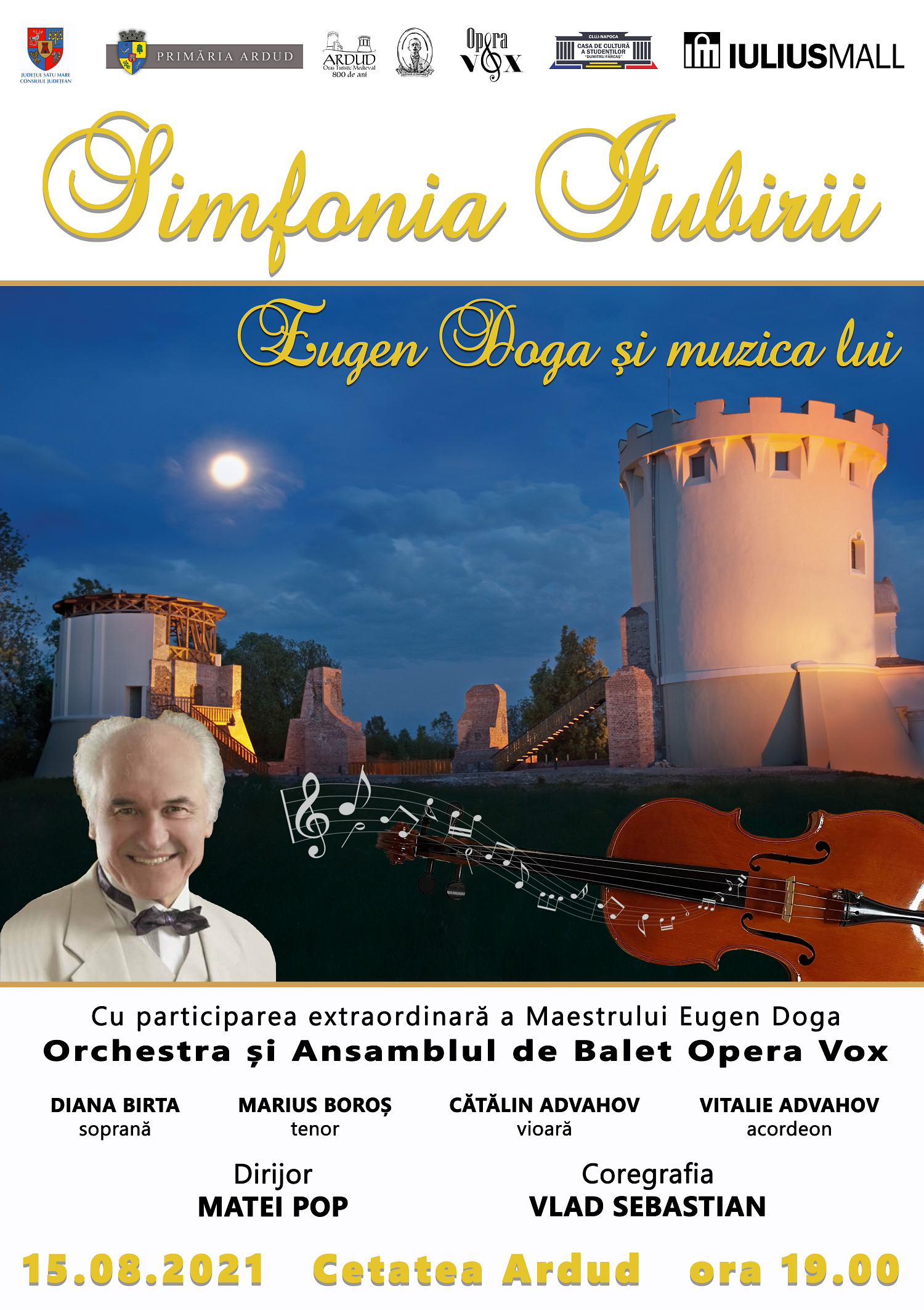 Simfonia iubirii-Eugen Doga și muzica lui