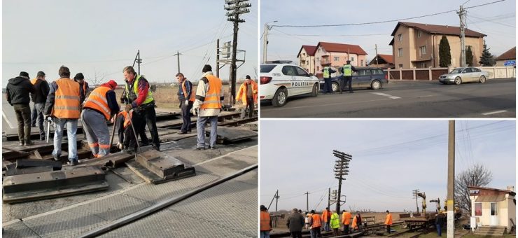 Trafic rutier deviat la intrarea în Sătmar