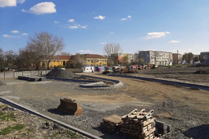 Lucrarile la zona Cubic avansează