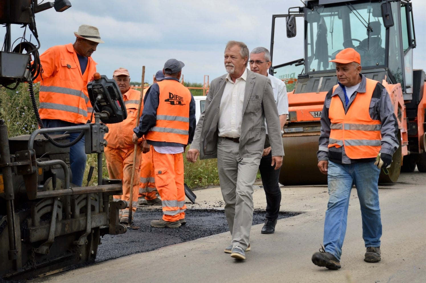 Lucrările de modernizare a drumului dintre Ardud și Viile Satu Mare se desfășoară într-un ritm foarte bun