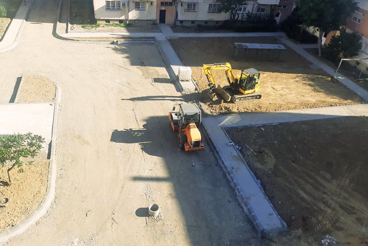 Parcări noi în cartierul Carpați II