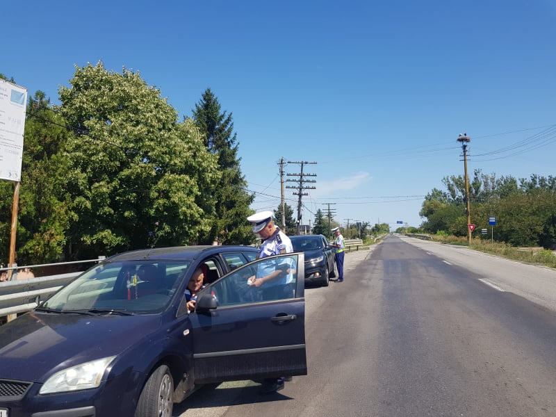 ACȚIUNE Razii ”la sânge” ale polițiștilor sătmăreni în trafic
