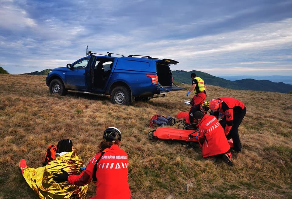 Turiști britanici salvați de salvamontiștii sătmăreni