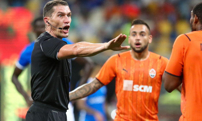 Kovacs Istvan, arbitraj perfect la Șahtior-Inter