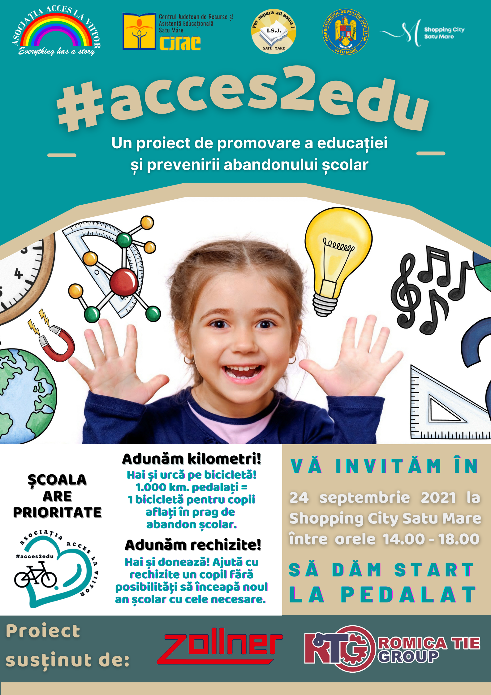 Prima ediție a evenimentului #acces2edu, organizată la Satu Mare