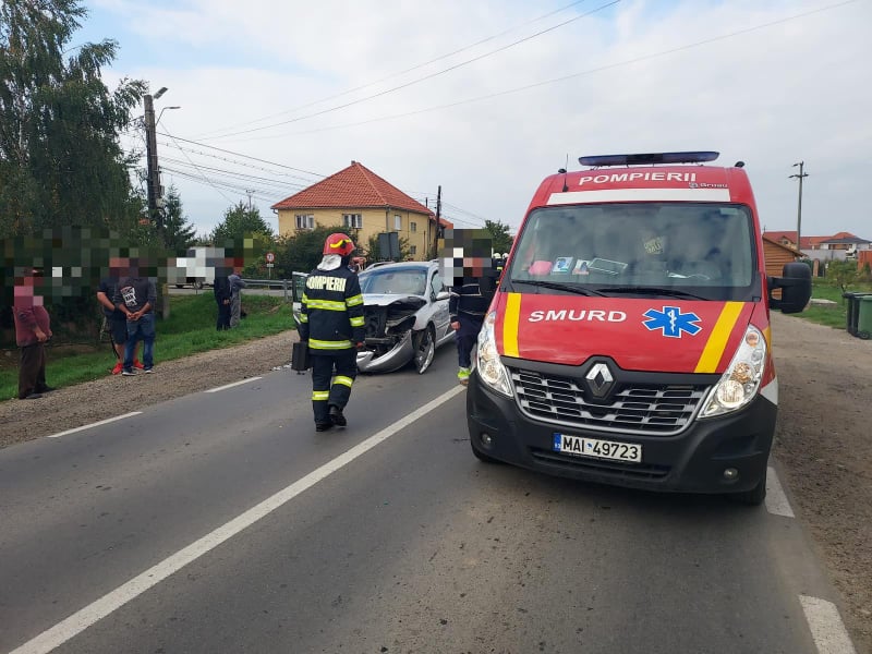 Accidente rutiere cercetate de polițiștii sătmăreni
