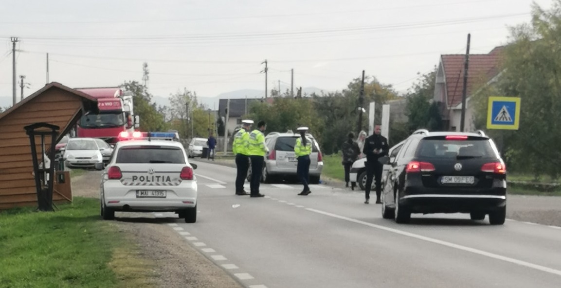 FOTO. ACCIDENT MORTAL lângă Satu Mare. Ce s-a ÎNTÂMPLAT de fapt