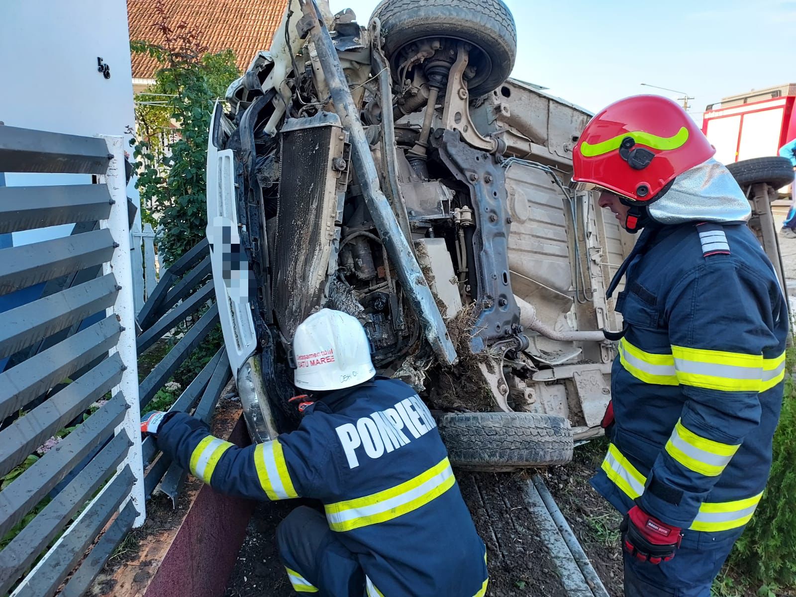 Accident soldat cu două victime, în Botiz
