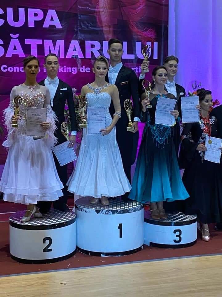 Rezultatele dansatorilor la Cupa Sătmarului – Concurs ranking de dans sportiv - ediția a X-a