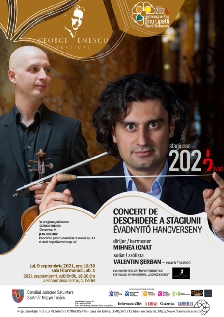 Concert de deschidere a stagiunii în cadrul Festivalului Internațional „George Enescu”