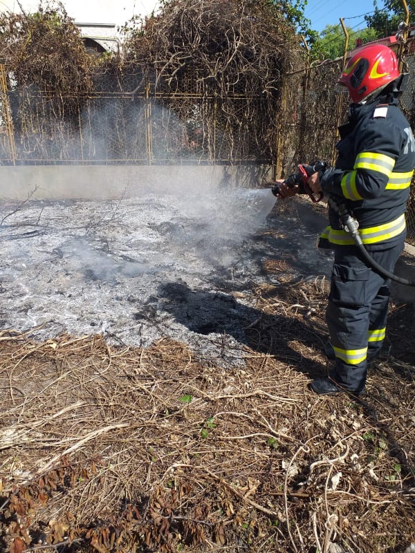 Sinagogă pusă în pericol  de un incendiu