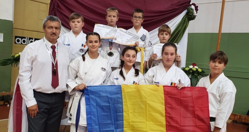 Karateka de la Sakura Carei pe podium la Szerencs
