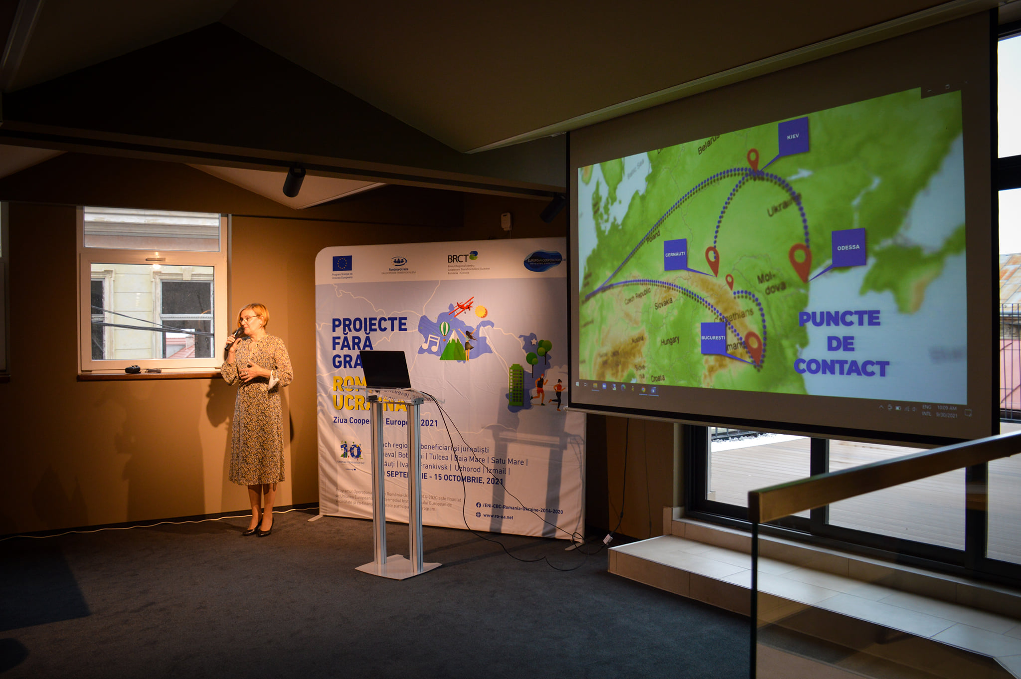 PARTENERIAT ROMÂNIA-UCRAINA.Proiecte fără granite. Ziua Cooperării Europene sărbătorită și la Satu Mare