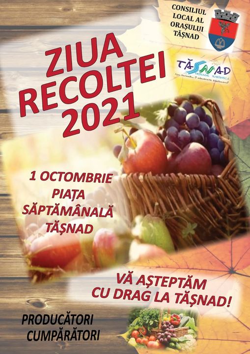 Ziua Recoltei sărbătorită la Tășnad