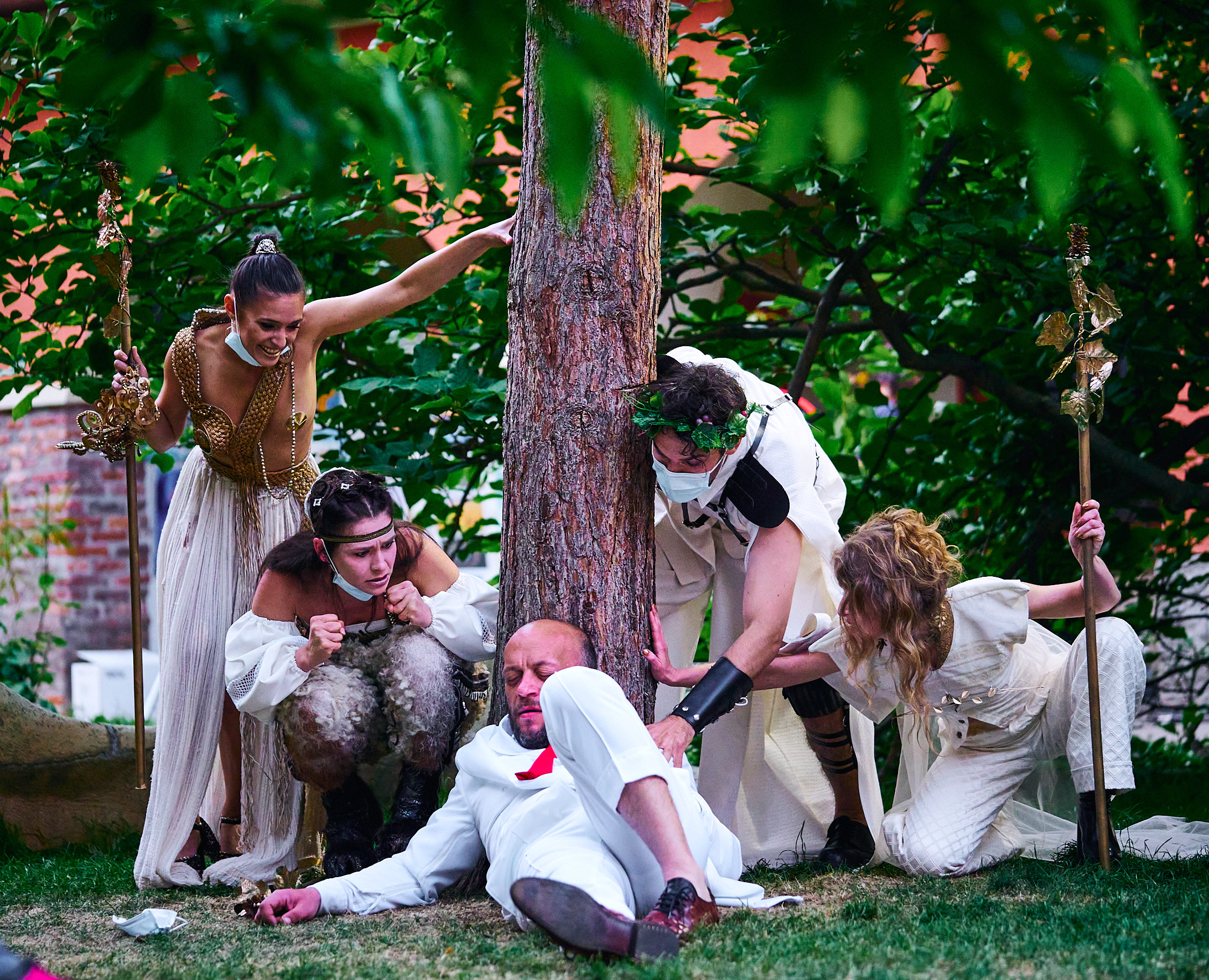 Spectacolul "Bacantele" a avut un mare succes la Festivalul Internațional din Brăila