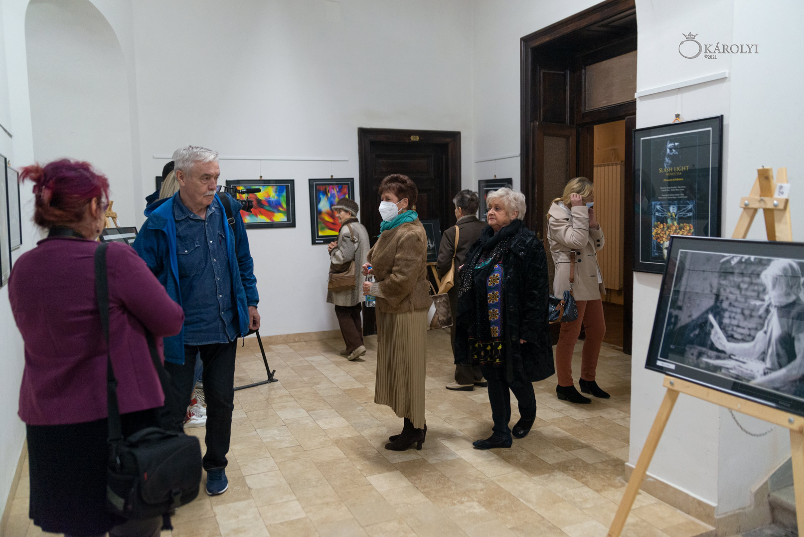 Expoziției de artă fotografică la Castelului Károlyi