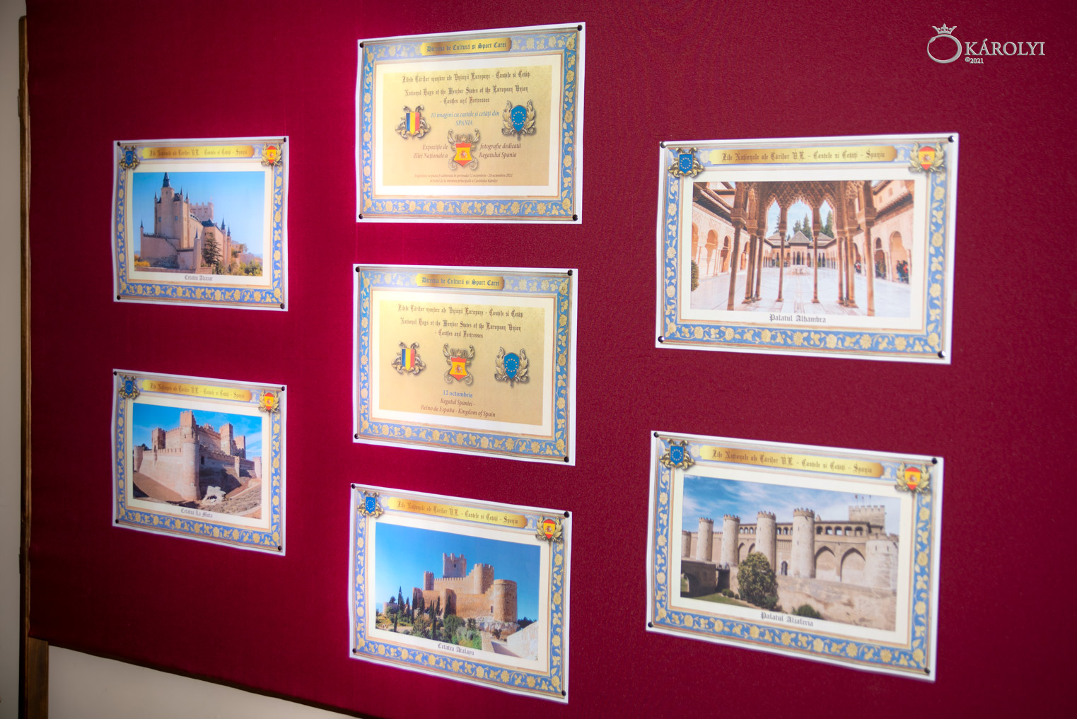 Ziua Națională a Regatului Spaniei marcată la castelul din Carei printr-o expoziție de imagini