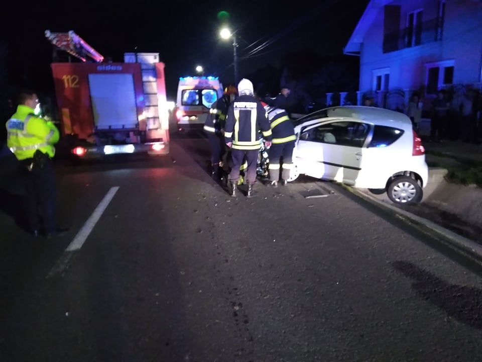 FOTO-VIDEO. ACCIDENT produs în  CONDIȚII BIZARE  în județ