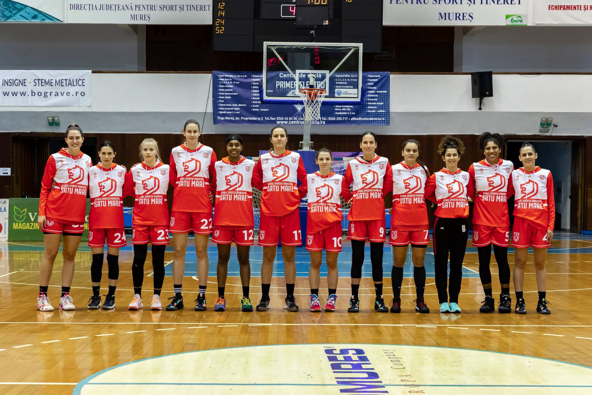 Baschet feminin: CSM SATU MARE- SEPSI SIC, sâmbătă ora 19.00. Primul meci acasă, primul derby!