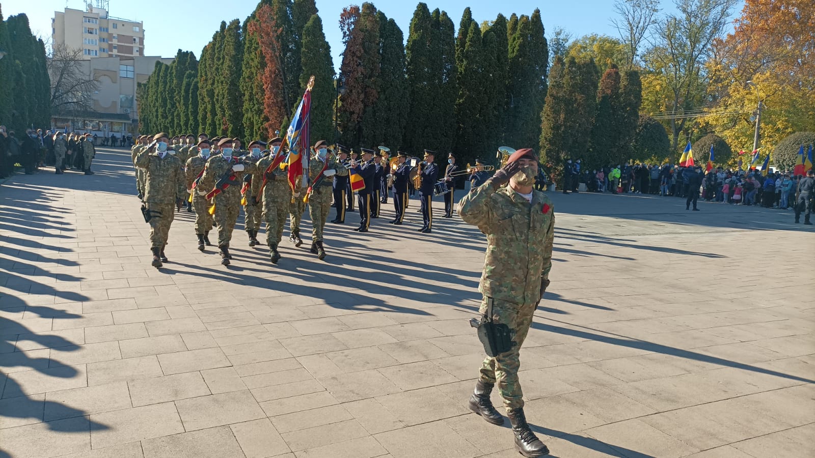 GALERIE FOTO. Ziua Armatei Române, marcată cu fast la Carei