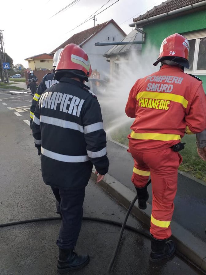 Pericol de explozie în județ