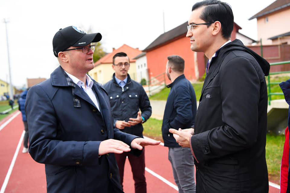 Baza sportivă Dinamo, inaugurată de oficialii FRF