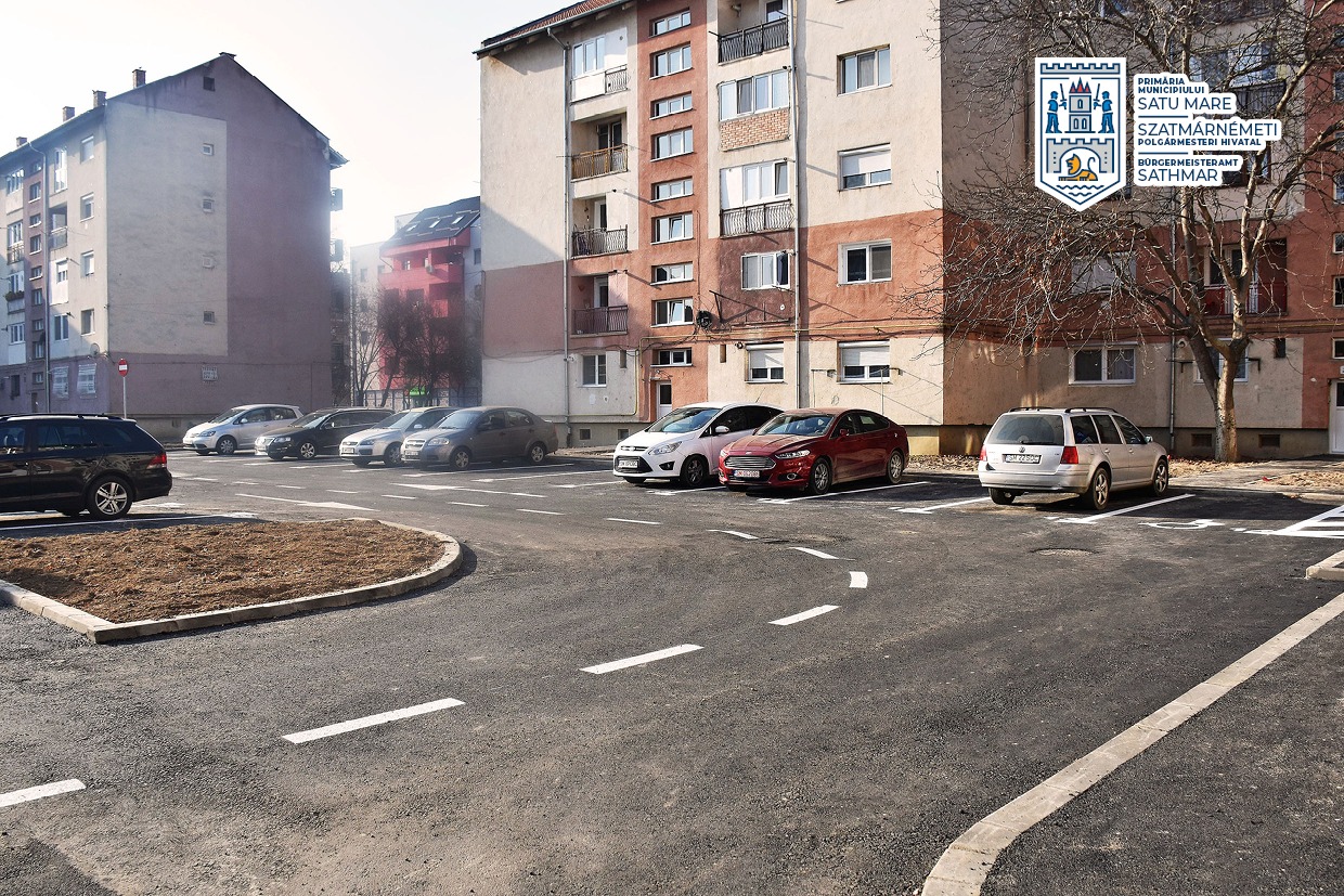 În ultimii patru ani au fost realizate peste 4.000 de noi locuri de parcare