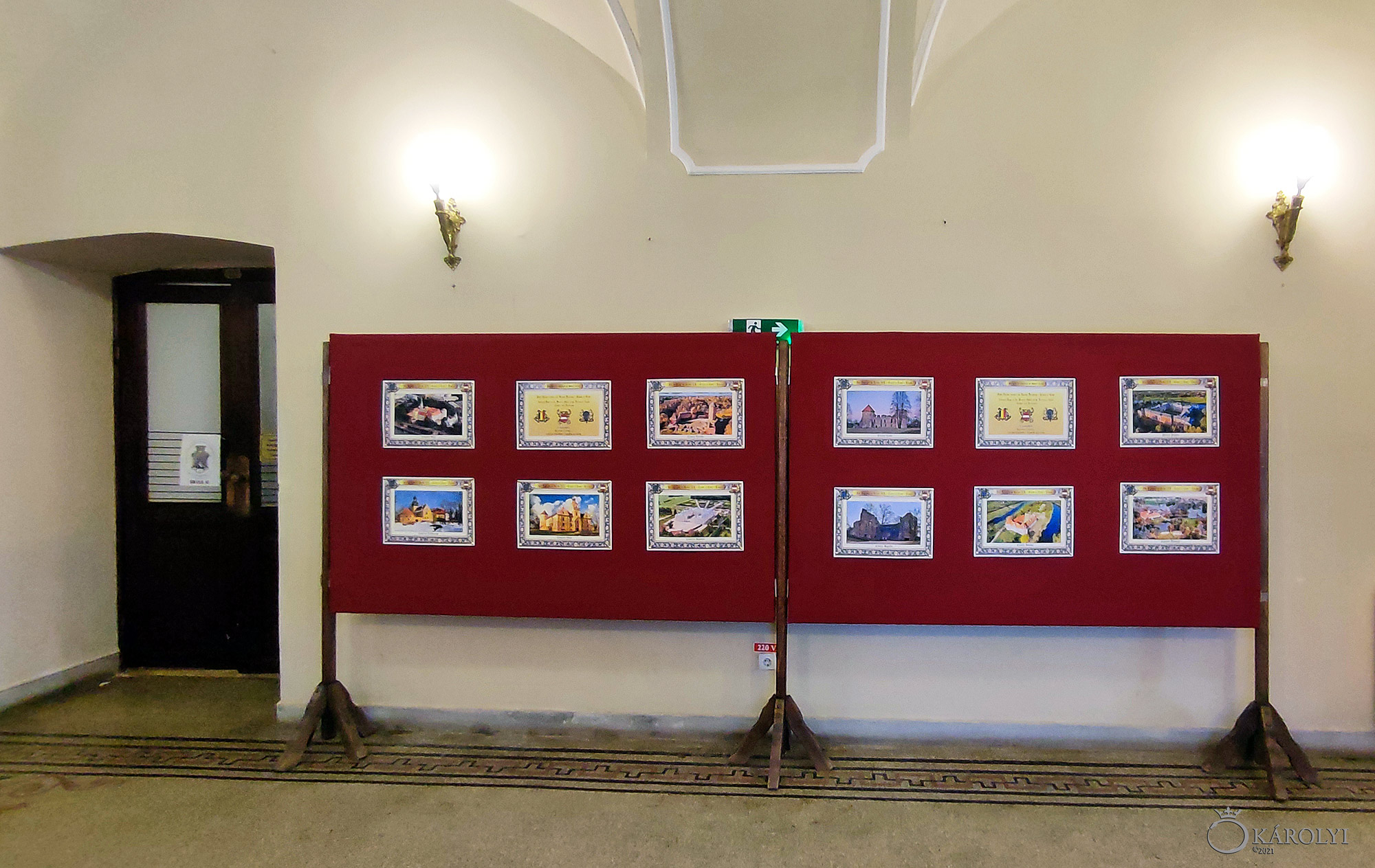 Ziua Națională a Letoniei marcată la castelul din Carei printr-o expoziție de imagini