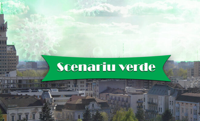 Cazurile noi de COVID-19 scad în județul Satu Mare, astfel ne aflăm în scenariu verde