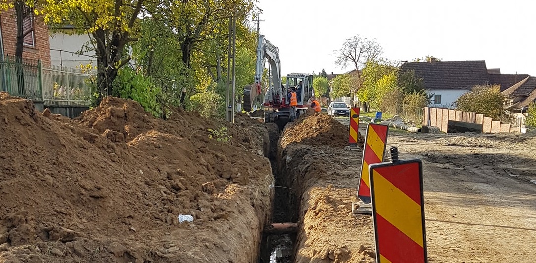 Lucrări de extindere a rețelei de apă la Ardud