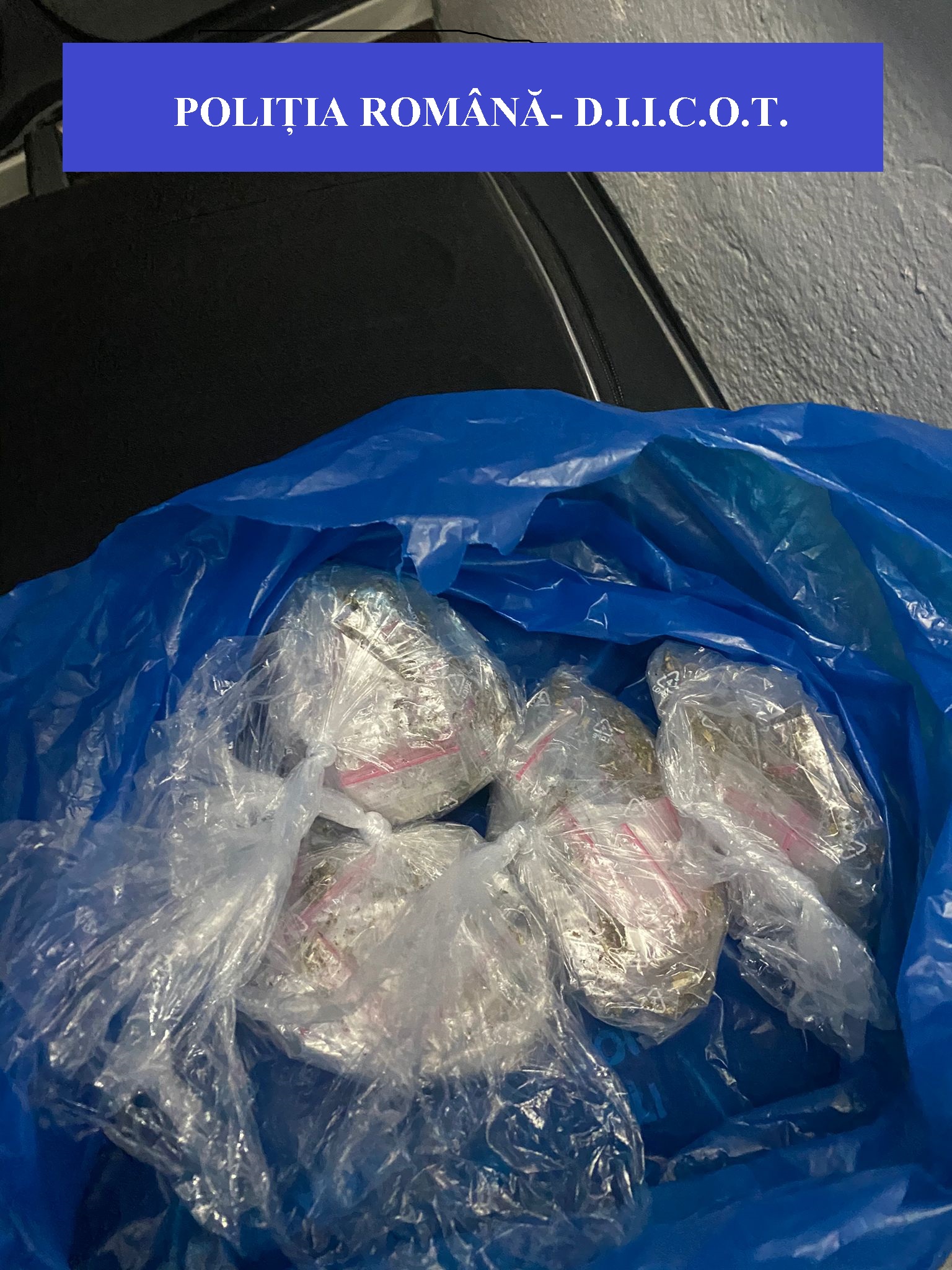 Droguri găsite de DIICOT la domiciuliul unui bărbat de 42 de ani din Satu Mare