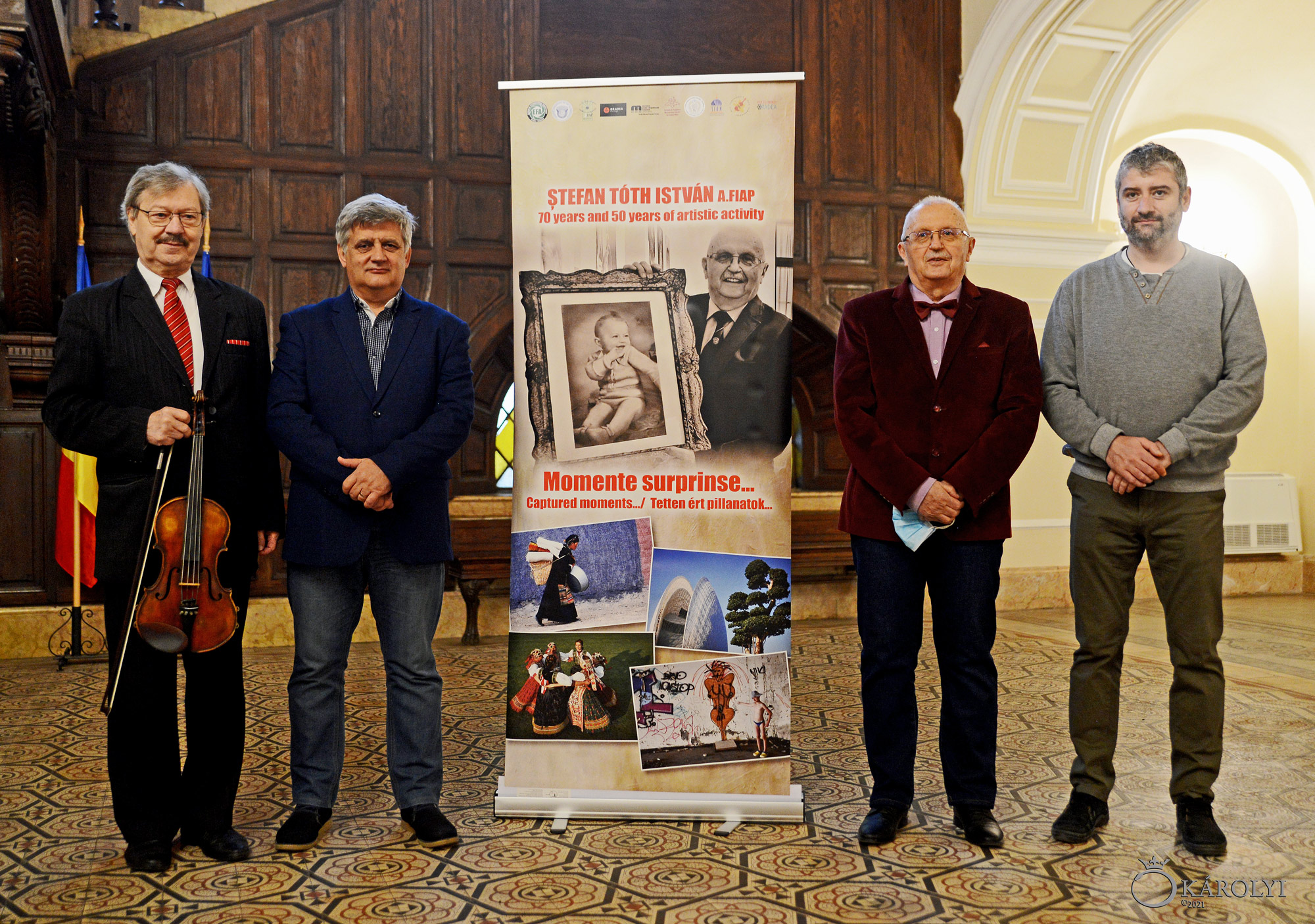 Expoziția orădeanului Ștefan TÓTH de la Carei a fost un succes