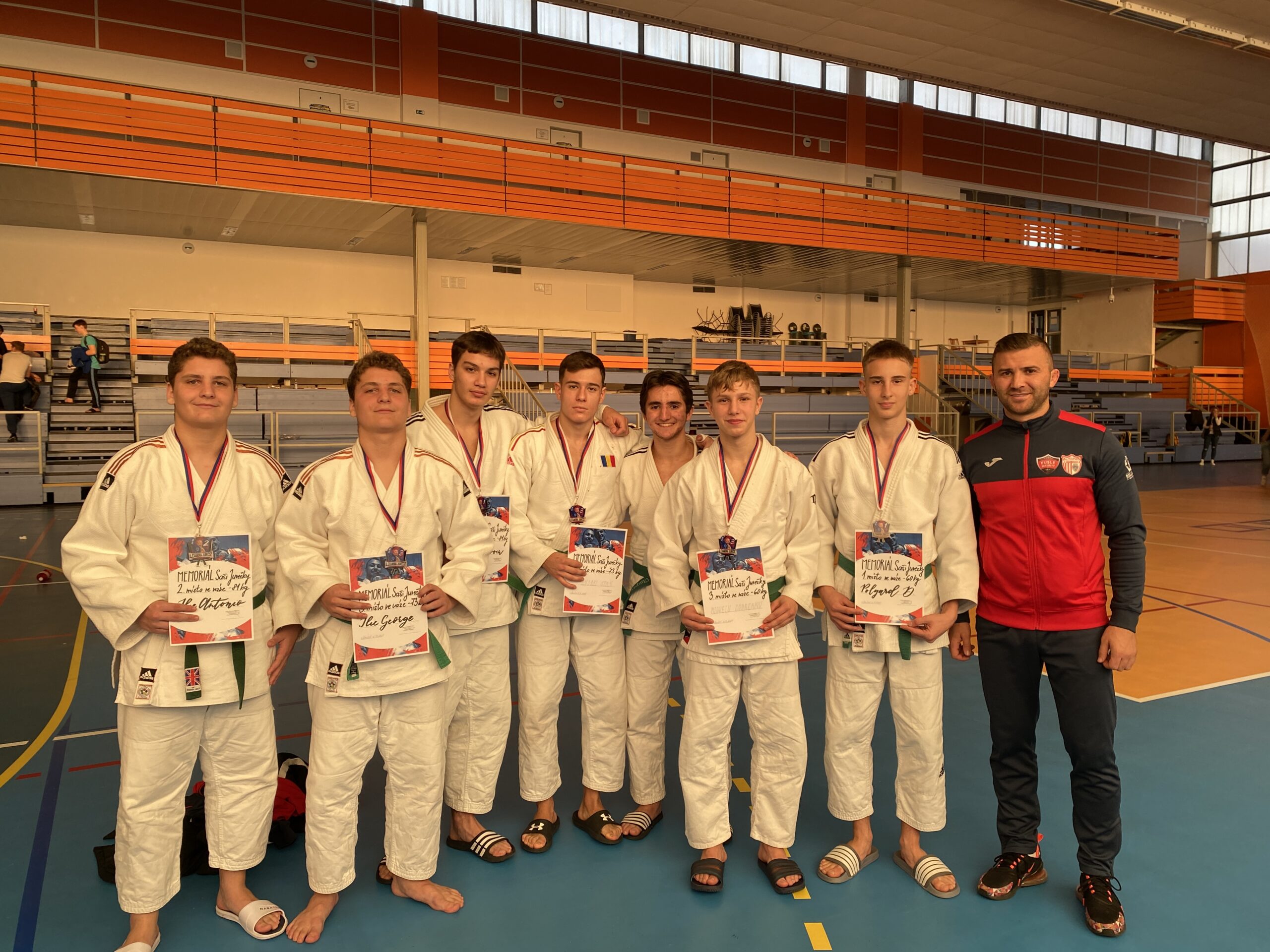 Judoka de la CSM pe podium la Havirov-Cehia