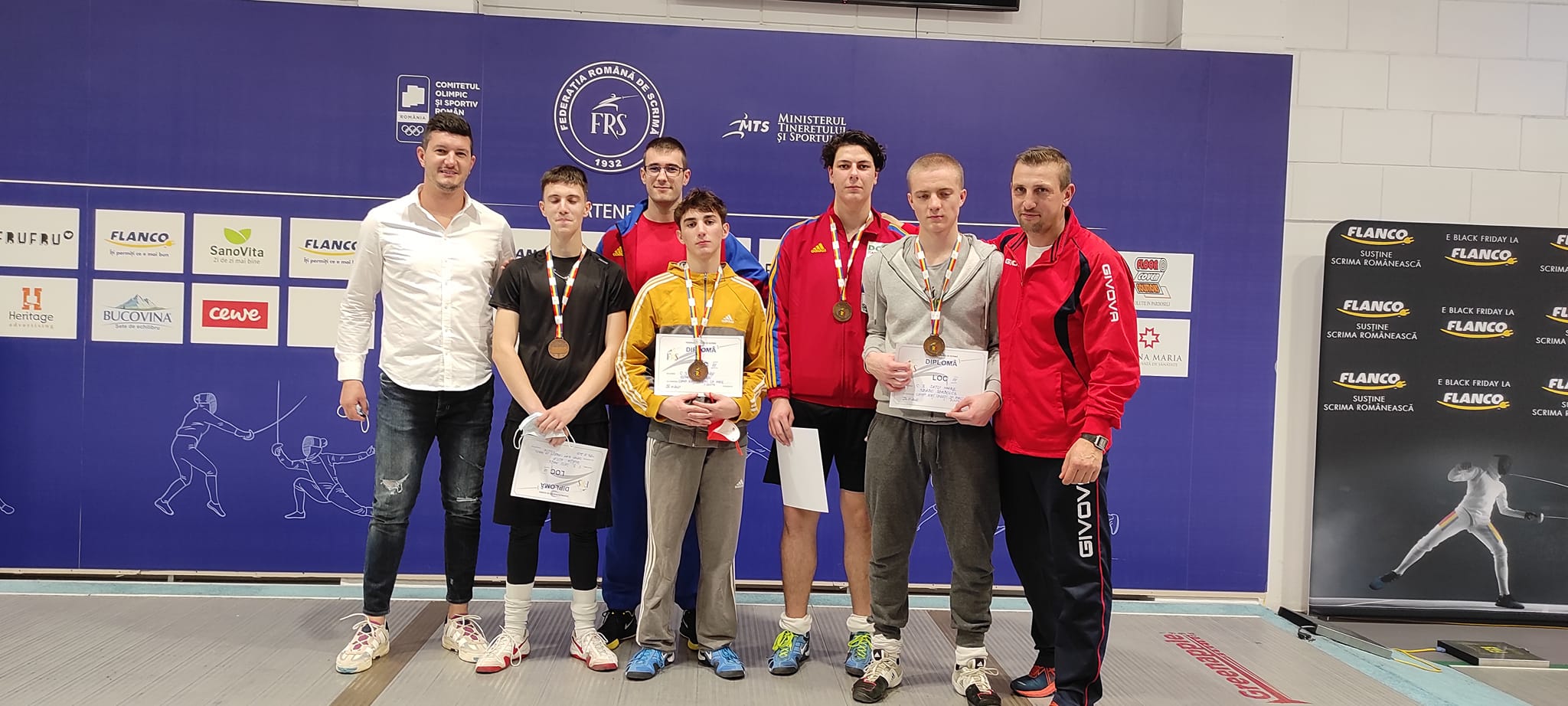 Scrimă. Bronz pentru cadeții de la  CS Satu Mare la Naționalele de spadă