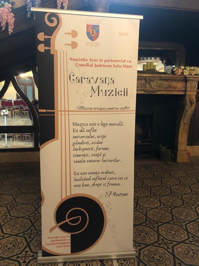 Ultimul concert din recitalul Caravana  Muzicii, la Carei