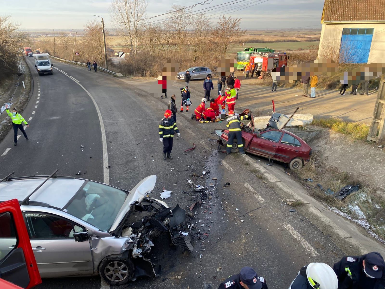 FOTO. Femeia implicată în accidentul rutier din Beltiug a decedat. Explicațiile Poliției