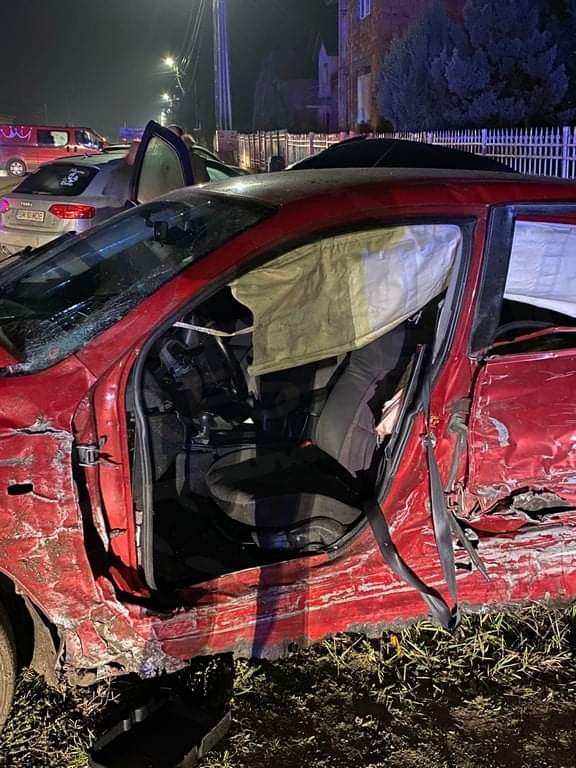 Accident în lanț între Păulești și Ambud