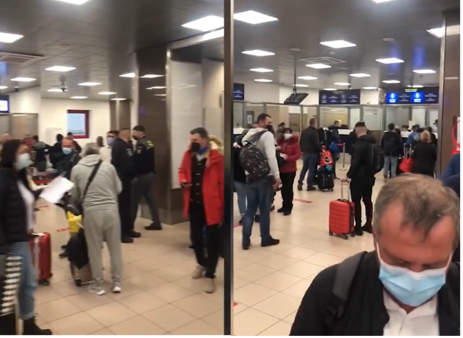 DEBUT CU STÂNGUL. Peste 100 de români, abandonați pe un aeroport din Londra. Cursa spre Baia Mare a fost anulată