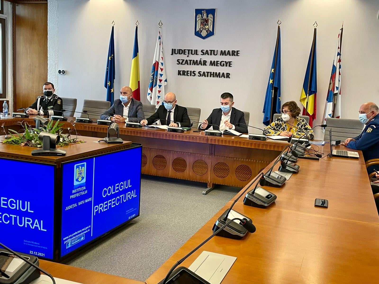 Ultima ședință de Colegiu Prefectural din acest an