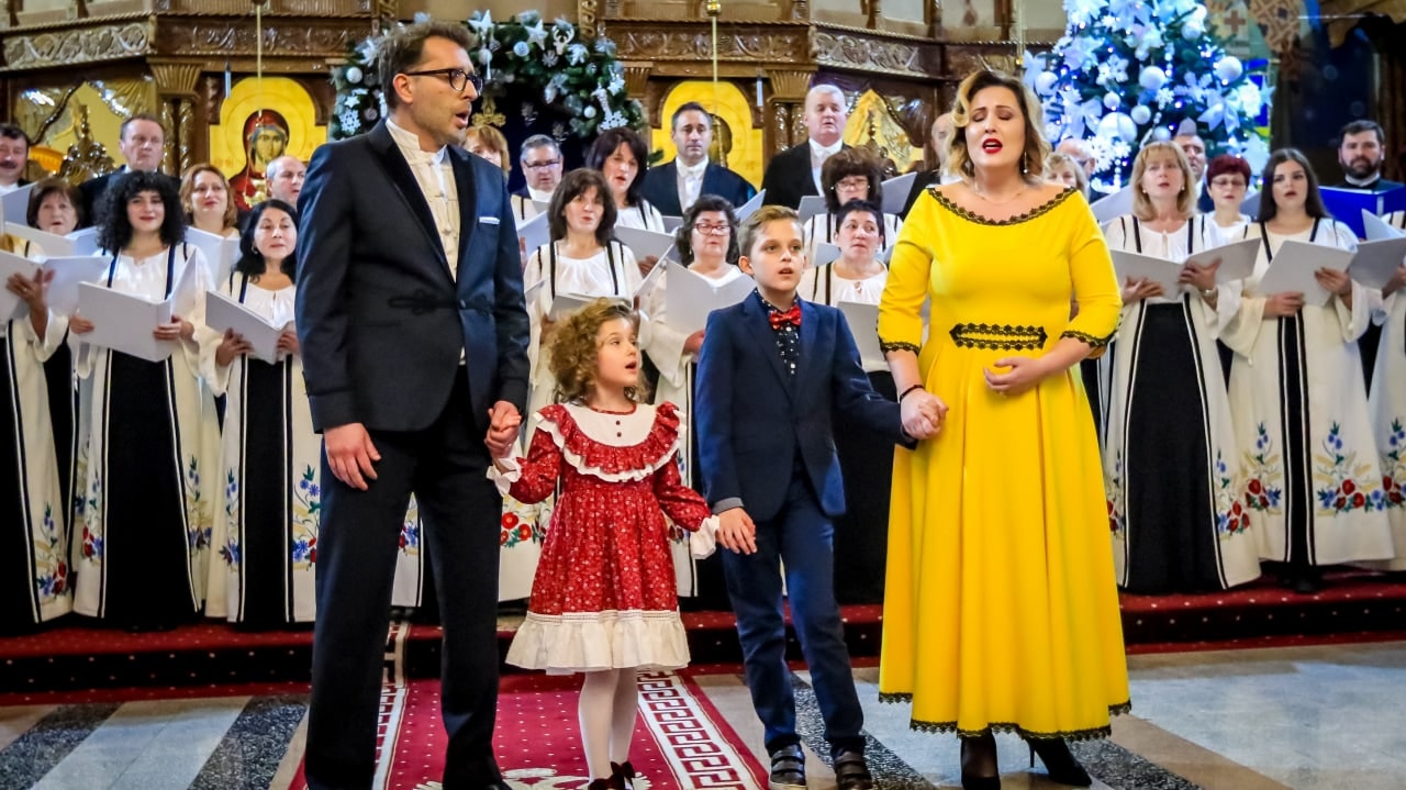 Concert solemn de colinde al corurilor reunite din municipiul Satu Mare