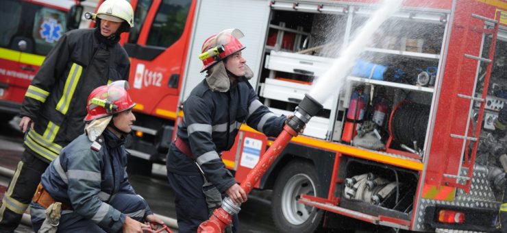Incendiu de vegetație în localitatea Iegheriște