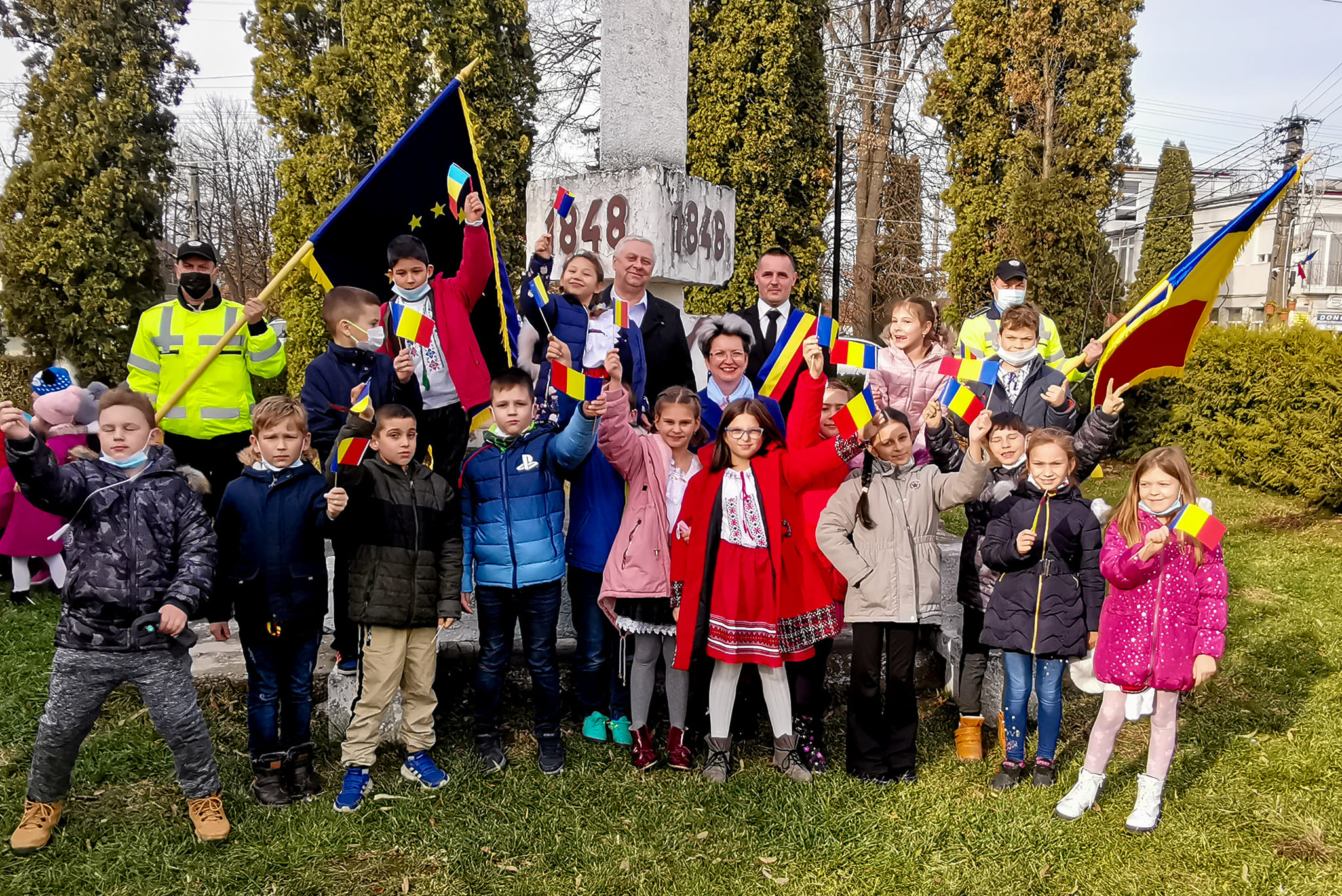 Ziua Națională, marcată și la Medieșu Aurit