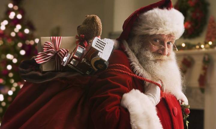 Moș Crăciun la Dimineața populară