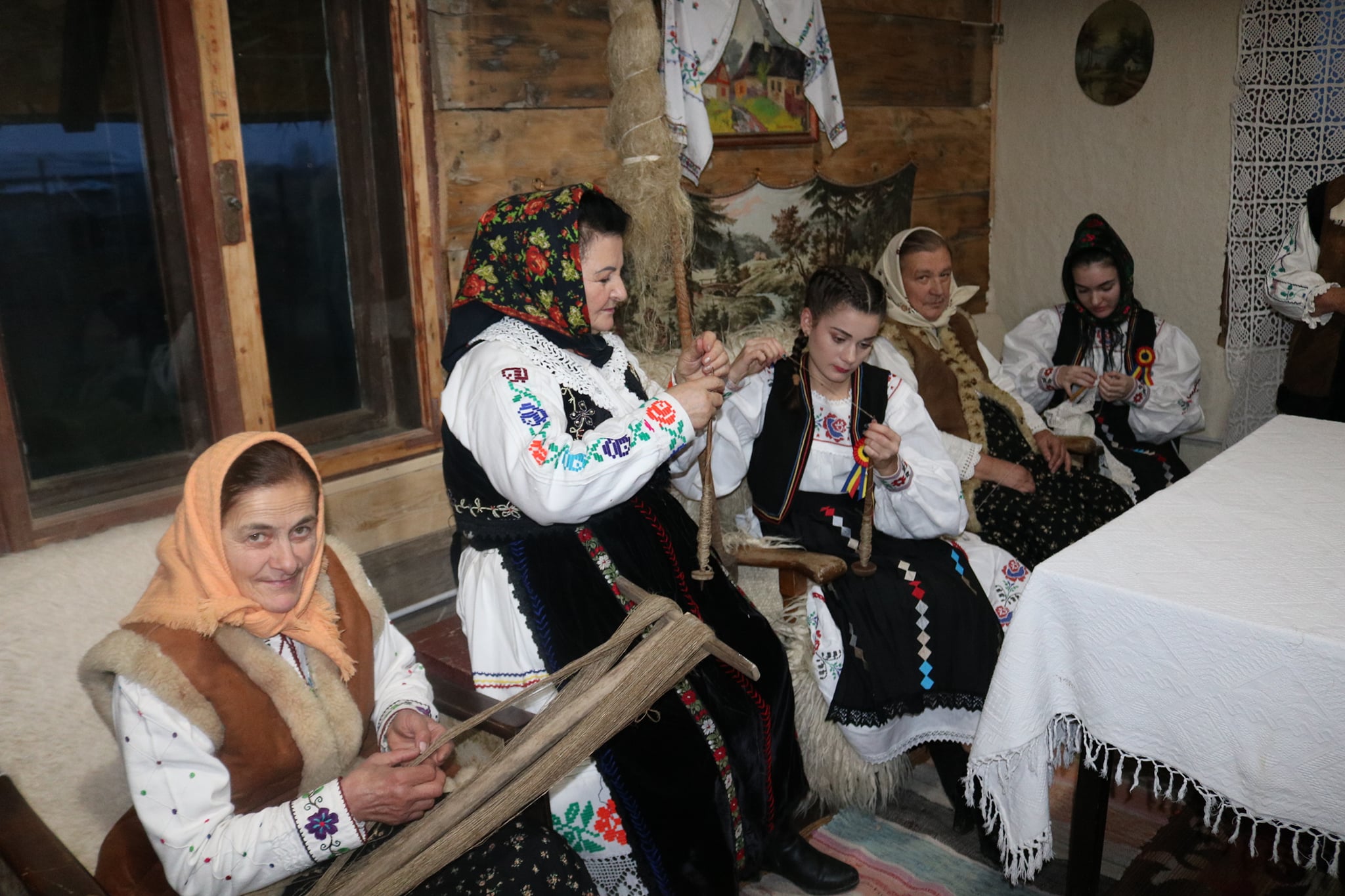 Șezătoare tradițională  la Mădăras, orașul Ardud